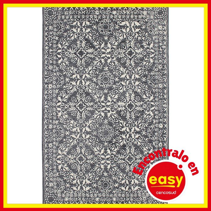 easy alfombra hm india gris 120x180 zeve descuento comprar precio