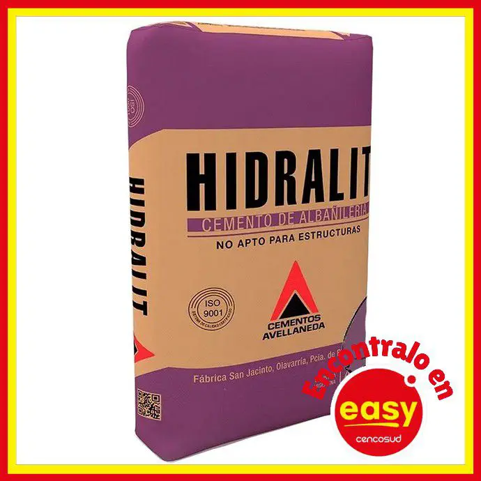 easy cemento albanil hidralit 40 kilogramos precio rebaja comprar