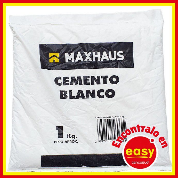 easy cemento blanco x1 kilogramos maxhaus precio promo comprar