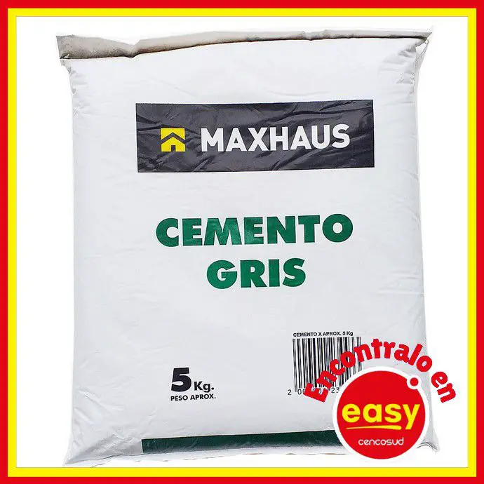 easy cemento gris x5 kilogramos maxhaus precio rebaja comprar