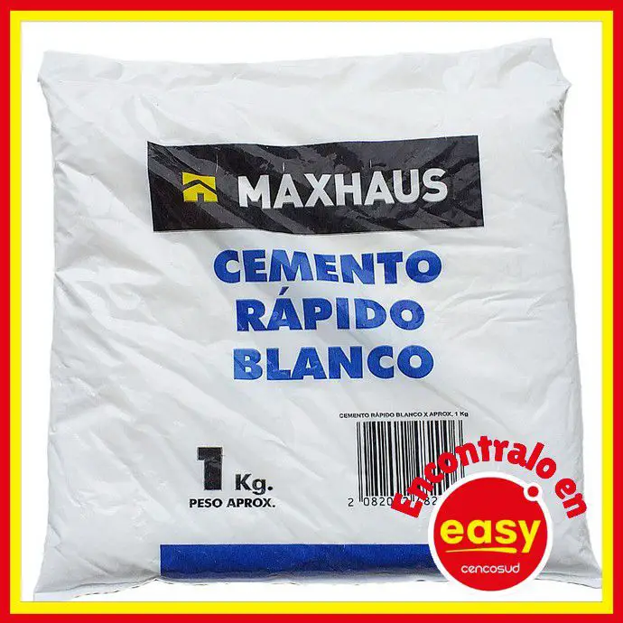 easy cemento rapido blanco x1 kilogramos maxhaus precio ofertas comprar