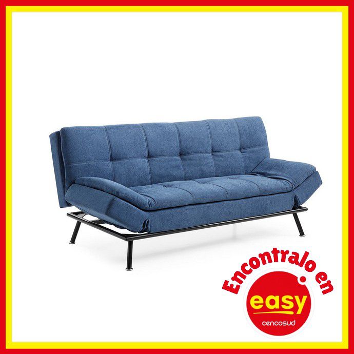 easy futon atacama azul precio promocion comprar