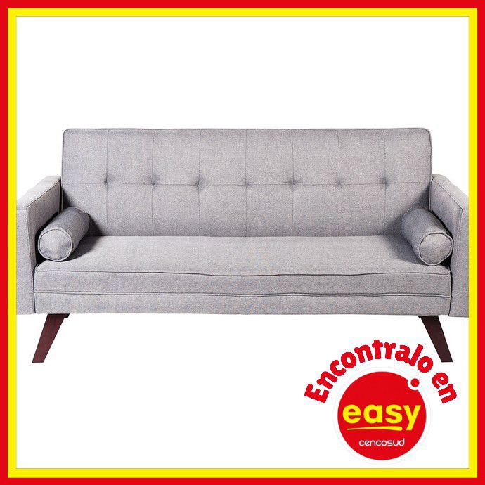 easy futon doni 188x82x89 gris precio promociones comprar