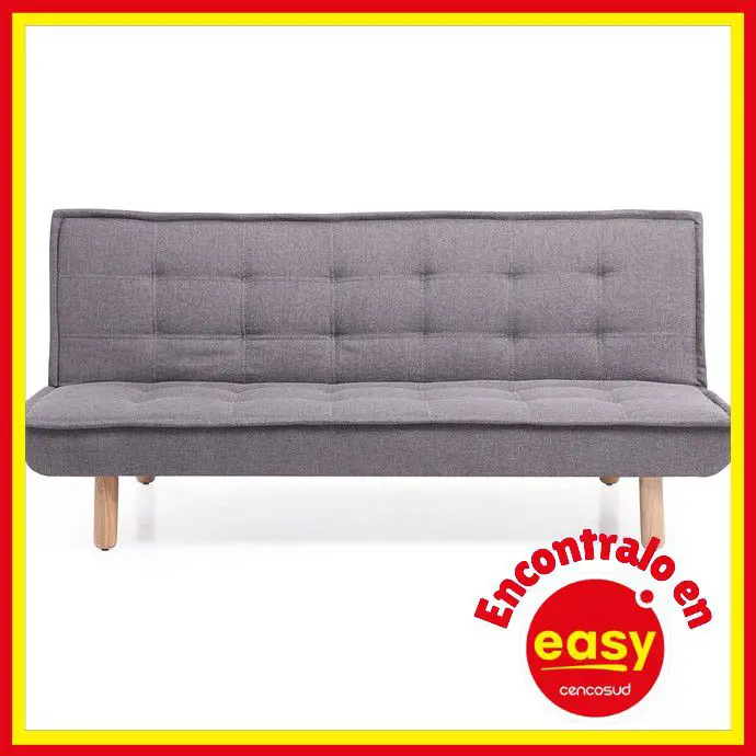 easy futon home 182x92x98 gris oscuro precio descuento comprar