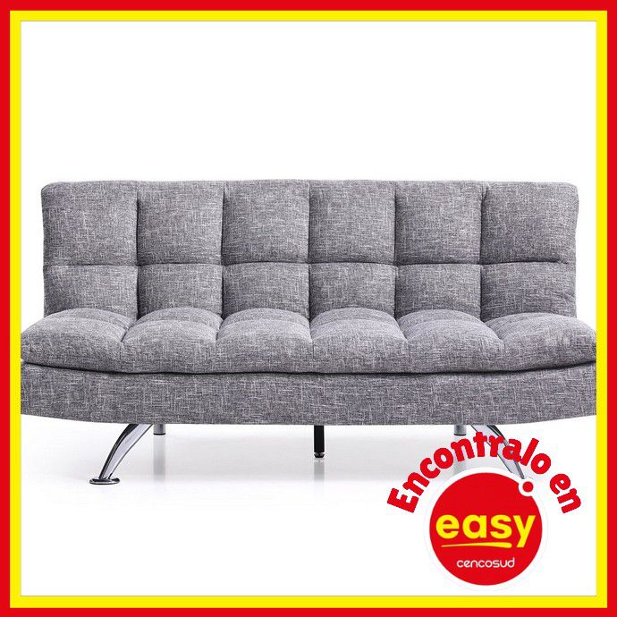 easy futon lorenzo 181x96x88 negro jaspeado precio oferta comprar