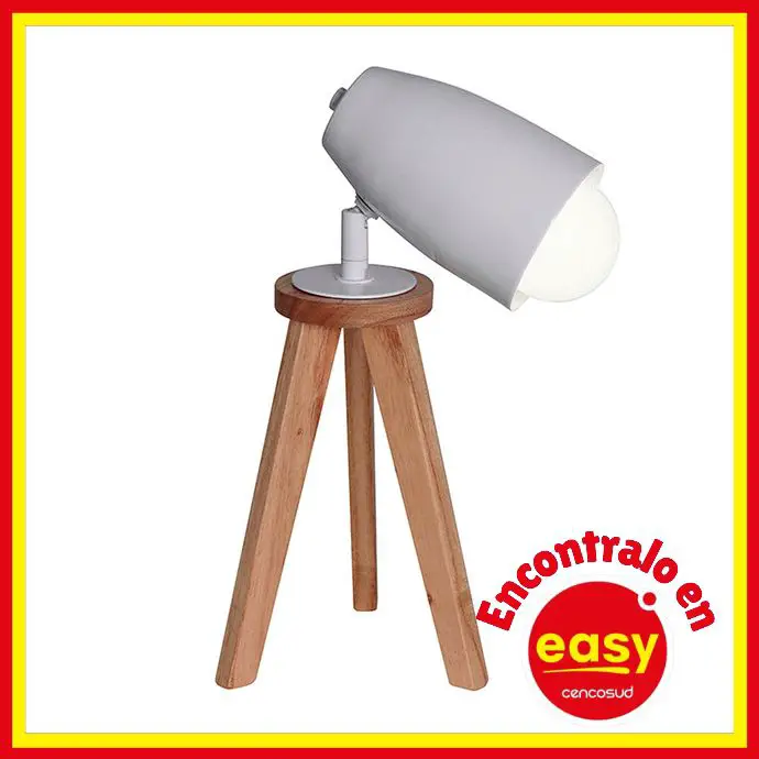 easy lampara mesa nordica c tripode paraiso 33centimetros promocion comprar precio