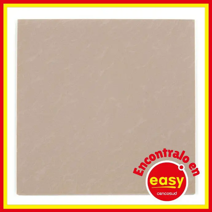 easy piso porcelanato fosh beige oscuro 60x60 centimetros rebajas comprar precio