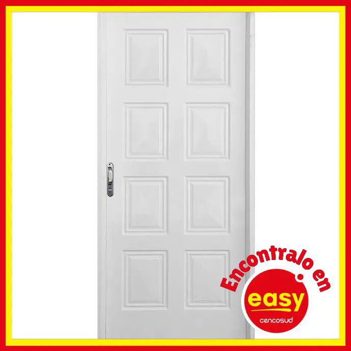 easy puerta derecha de chapa simple reforzado 80x200 centimetros precio oferta comprar