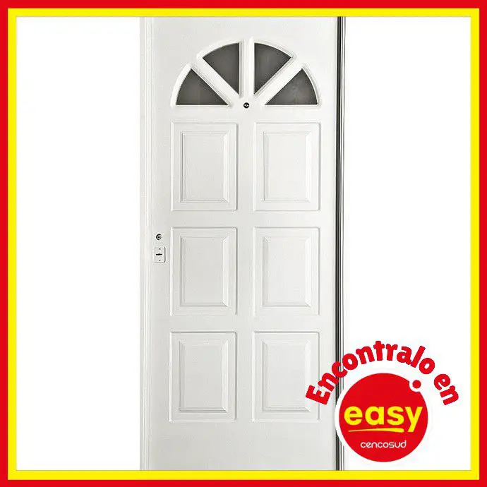 easy puerta derecha de chapa simple semi premium 88x205 centimetros precio oferta comprar
