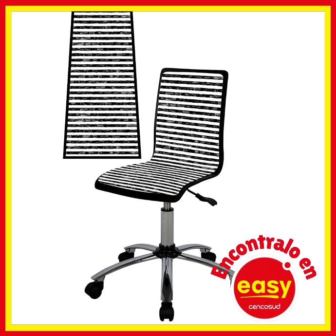 easy silla pc estilo 43x55x46 lineas rebajas comprar precio