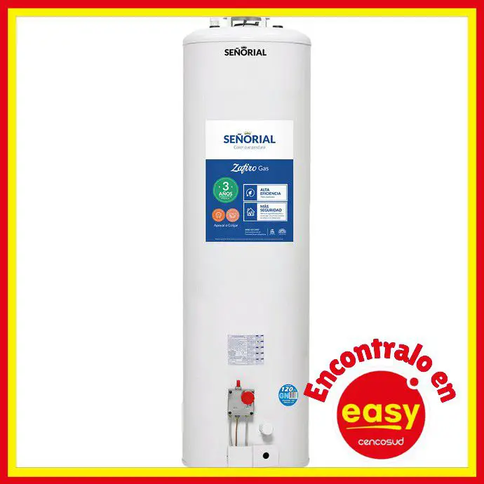 easy termotanque senorial 120 litros gas natural precio oferta comprar
