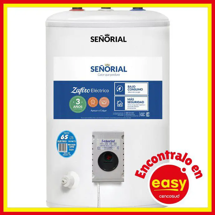 easy termotanque senorial electrico 65 litros precio oferta comprar